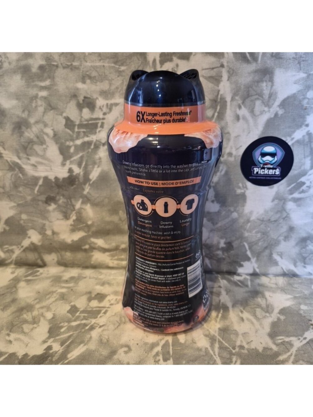 Downy Infusions Bliss Sparkling Amber & Rose Scent Booster Beads~24 Oz 1.5 Lb - Picture 4 of 7